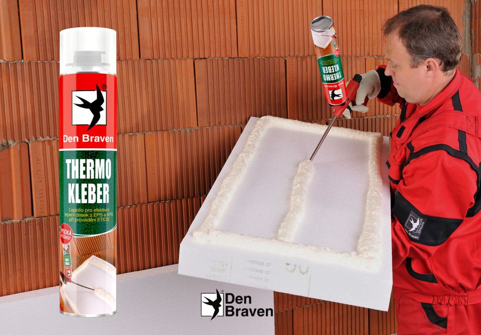 Zateplení domu rychle a levně? Lepte polystyren pěnou!