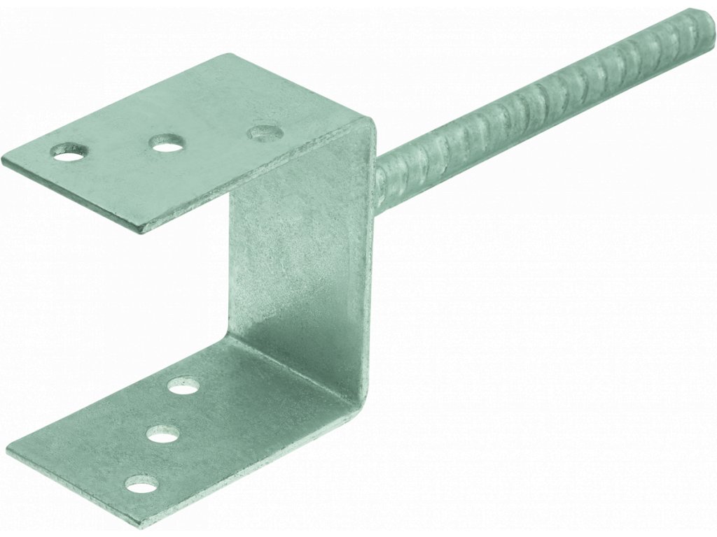 TS Patka sloupku 60x200x5 mm – žárově zinkovaná