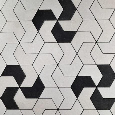 Semmelrock ARTE Smart 6 cm, třpytivě světle šedá