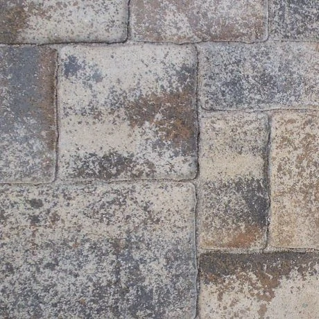 Semmelrock RHODOS Elegant kombi 6 cm, lávově šedá melírovaná