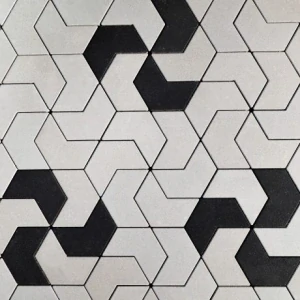 Semmelrock ARTE Smart 6 cm, třpytivě světle šedá