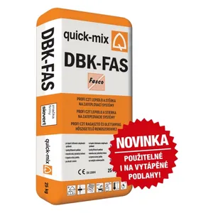 Quick-mix DBK-FAS lepidlo a stěrka na zateplovací systémy C2T 25Kg