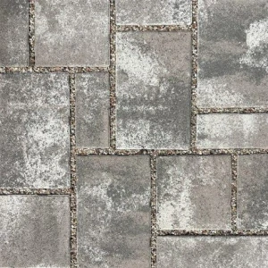 Semmelrock CITYTOP Eko kombi 6 cm, lavově šedohnědá melírovaná