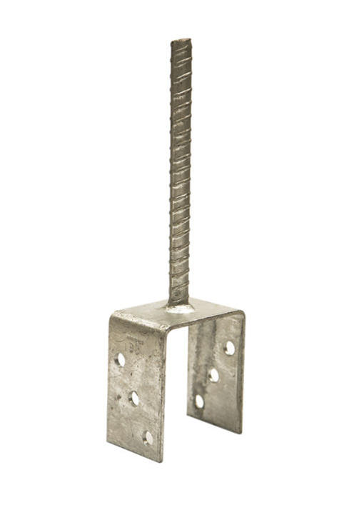 TS Patka sloupku 100 U PSD UG – žárově zinkovaná