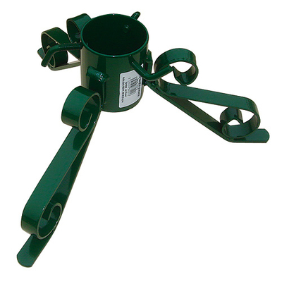 Vánoční stojánek na stromek -kov- zelený