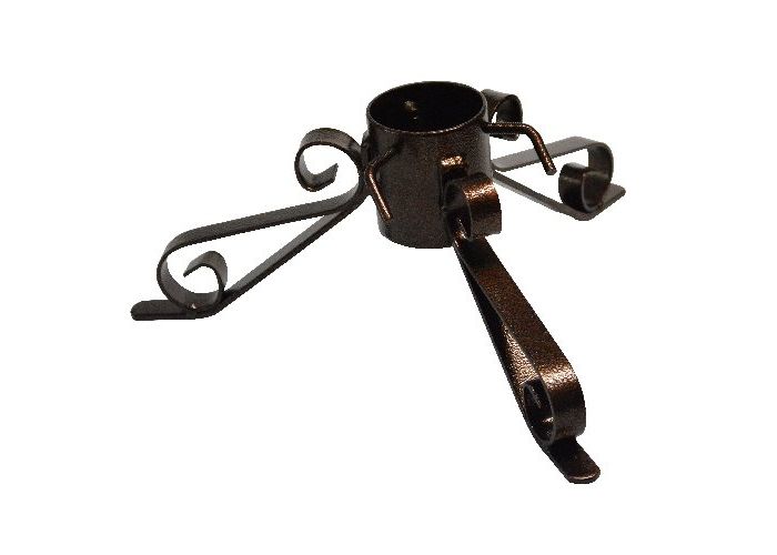 Vánoční stojánek na stromek -kov- měď