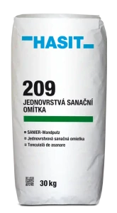 HASIT 209 Sanační jednovrstvá omítka 30Kg
