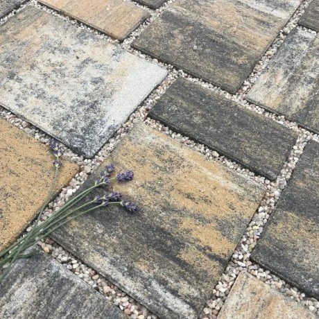 Semmelrock CITYTOP Eko kombi 6 cm, bíložlutočerná