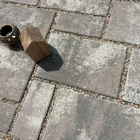 Semmelrock CITYTOP Eko kombi 6 cm, lavově šedohnědá melírovaná