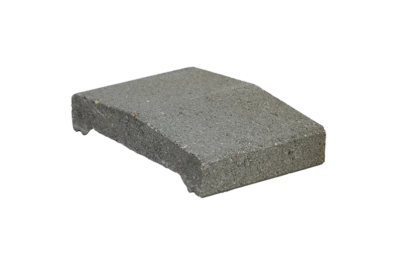 Plotová stříška délka 20 cm - hladká, přírodní