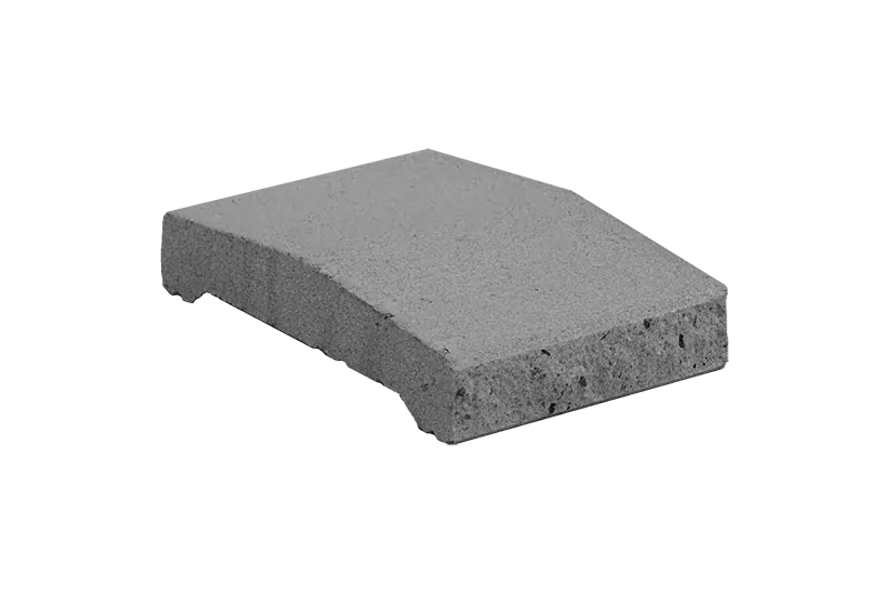 Plotová stříška délka 20 cm - štípaná, přírodní