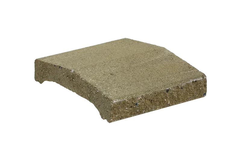 Plotová stříška délka 25 cm - štípaná, žlutá
