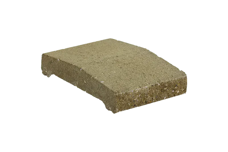 Plotová stříška délka 20 cm - štípaná, žlutá