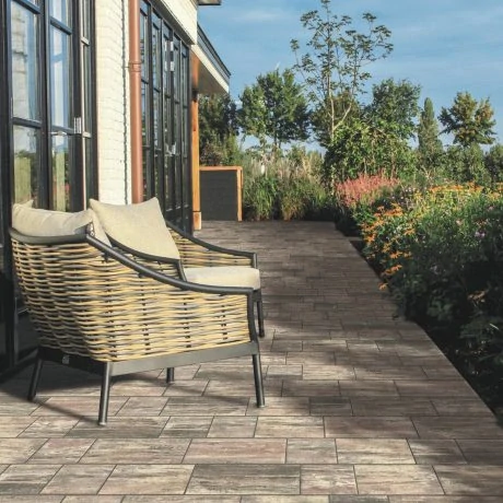 Betonová dlažba Semmelrock CITYTOP XL 6 cm, bíloantracitová