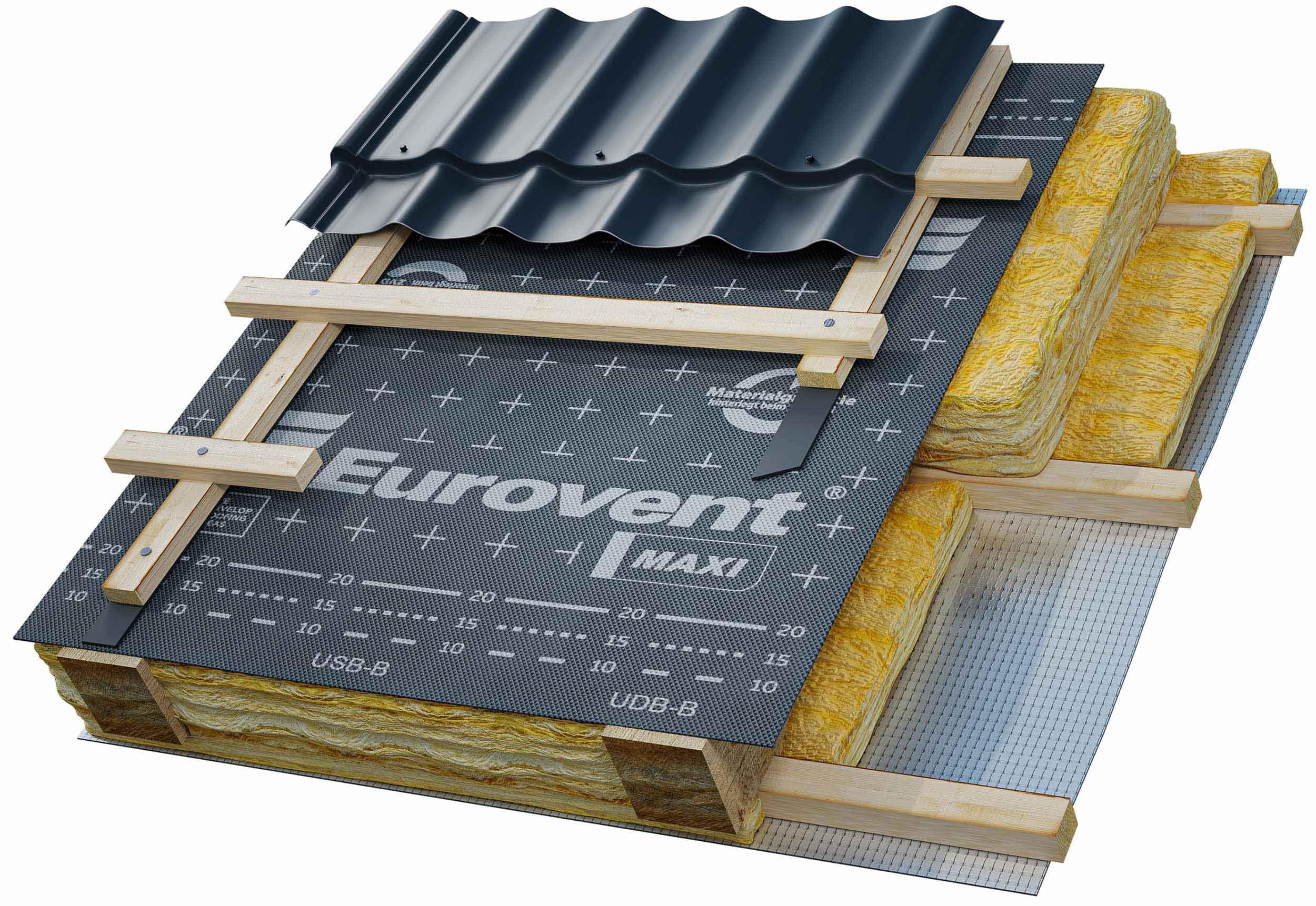 Eurovent MAXI Kontaktní membrána 140 75m2